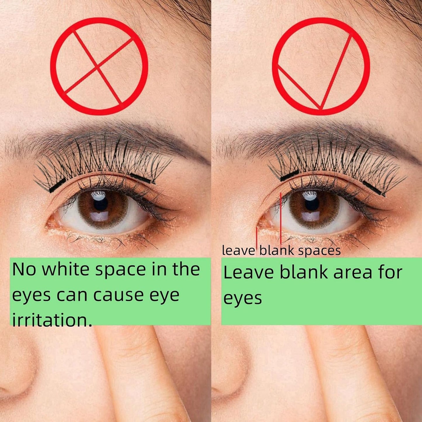 Magnetic Lashes,Magnetic Lashes Kit,Reusable Double Magnetic Lashes without Eyeliner,Magnetic Lashes with Natural Look,Eyelash Strips with Waterproof Magnets,Easy to Wear(Natural)