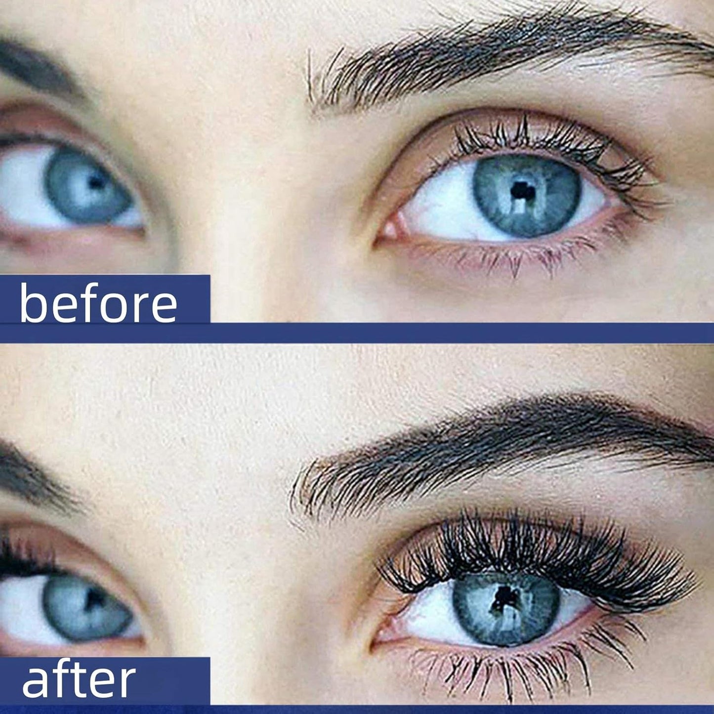 Magnetic Lashes,Magnetic Lashes Kit,Reusable Double Magnetic Lashes without Eyeliner,Magnetic Lashes with Natural Look,Eyelash Strips with Waterproof Magnets,Easy to Wear(Natural)